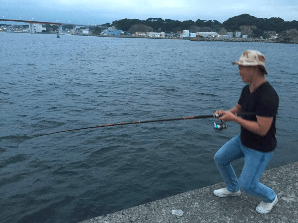 釣り　日本人　男性