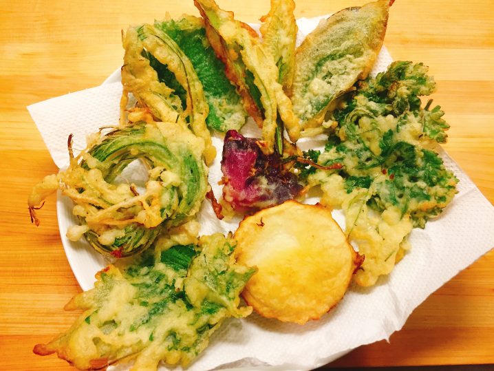 近所で摘んだ野草で天ぷらを作ってみた Oretsuri 俺釣