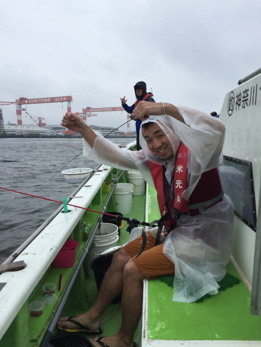 カッパで船釣り Oretsuri 俺釣