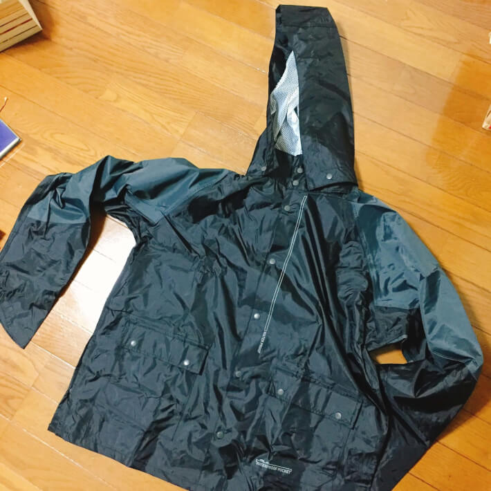 ワークマンの雨具