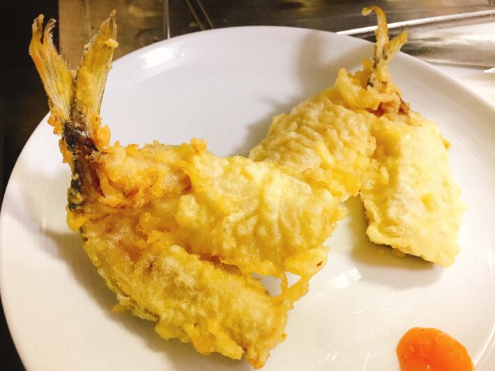 釣ったアジでアジフライ