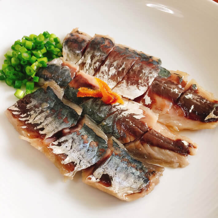 マルアジの酢漬け