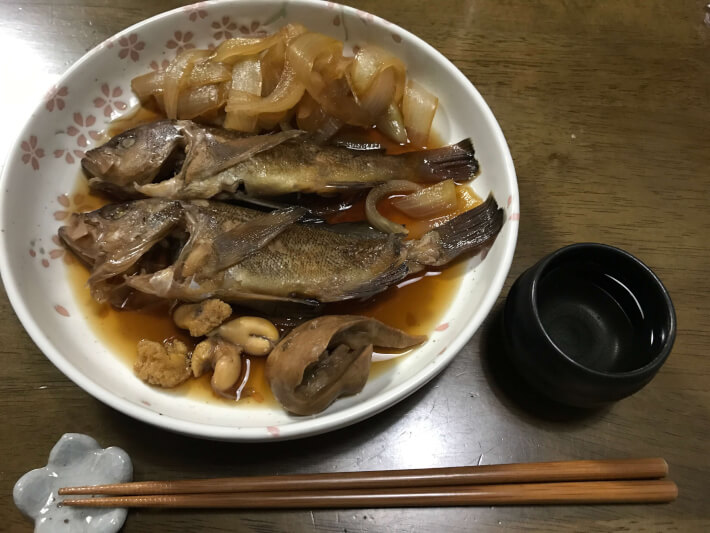 釣ったガヤ エゾメバル は煮付けに Oretsuri 俺釣