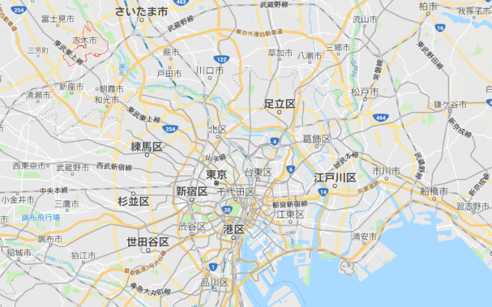 埼玉　志木市　地図