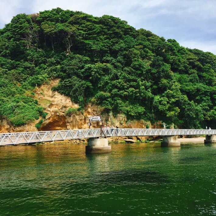 猿島の桟橋