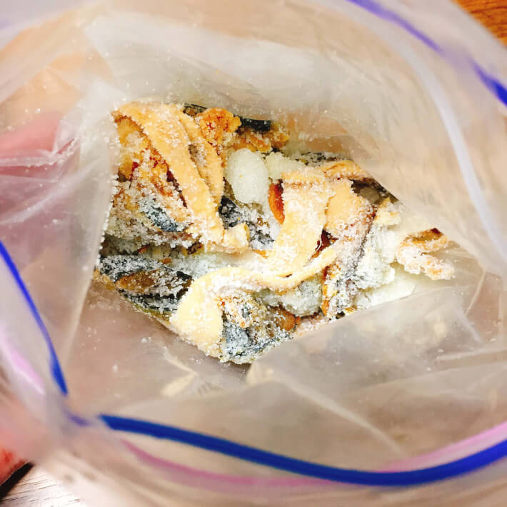 魚の切り身の塩漬け  ORETSURI｜俺釣