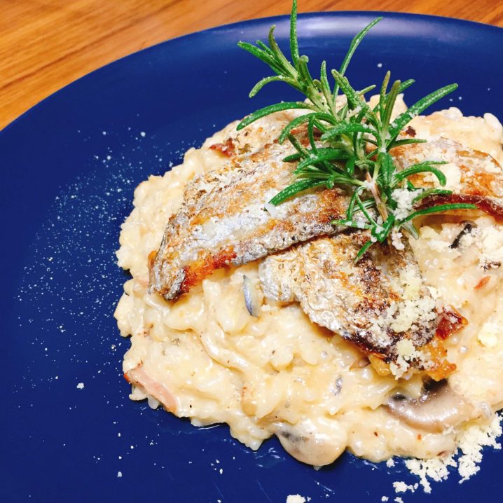 圧倒的なチーズの兵力で釣魚料理 タチウオのチーズリゾット が爆誕 レシピ Oretsuri 俺釣