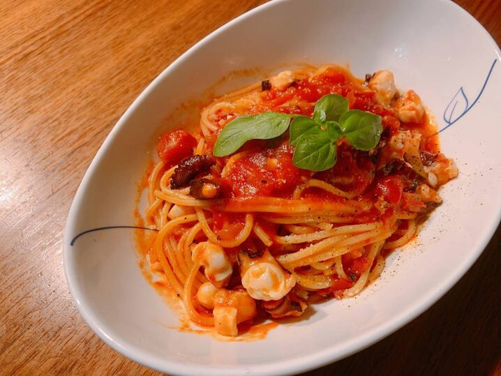 こらイタリアンマンマの味や 蛸とトマトのスパゲッティ の作り方 Oretsuri 俺釣