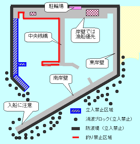 平塚港釣り場解説